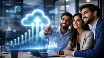 cloud computing solutions driving business growth and scalability