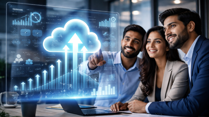 cloud computing solutions driving business growth and scalability